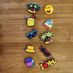 Summertime Croc Charms/Jibbitz